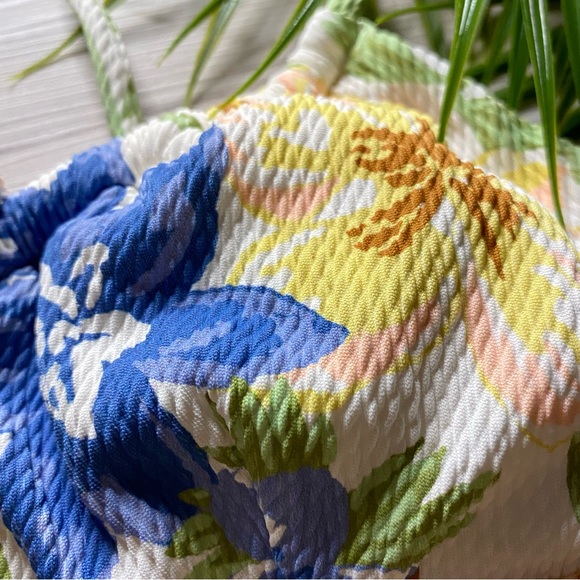 Billabong 🌼 Floral Coco Bralette Ruched Bikini Top - Picture 6 of 13